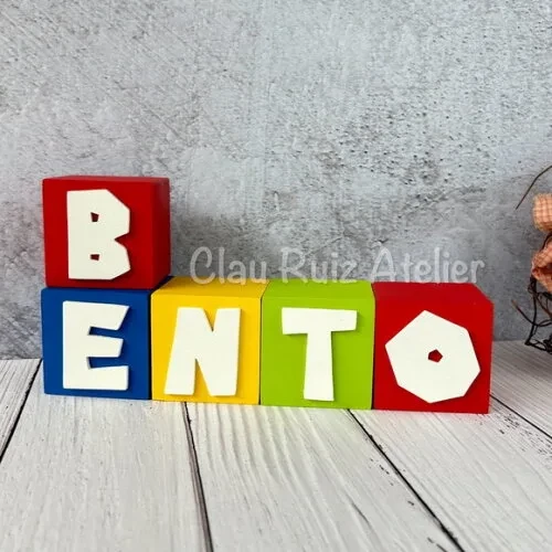 Super Mário Bros Cubos 6x6cm Decoração de Festa Infantil
