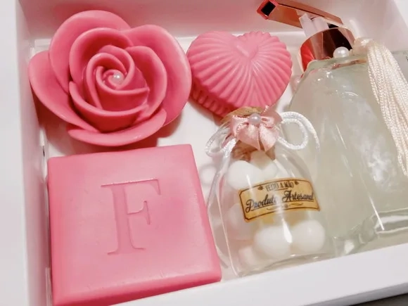 Presente Personalizado, Sabonete Líquido Luxo com Sabonetes