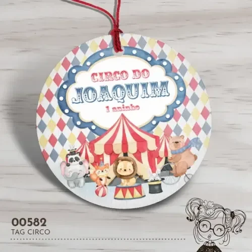 Tag Redonda Circo - 00582