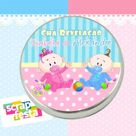 Lembrancinhas de Chá de Bebê Revelação