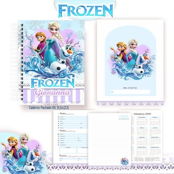 Caderno ou Agenda Personalizada