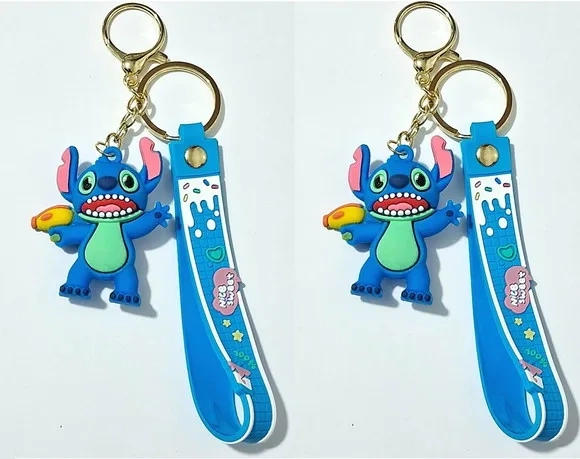 Chaveiro Stitch 5,8cm Pacote com 2 Unidades