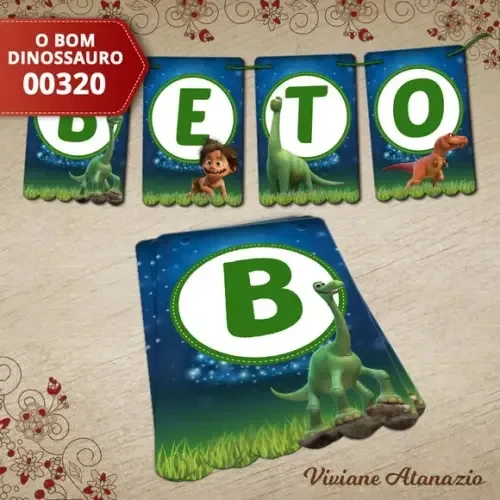 Bandeirola o Bom Dinossauro - 00320