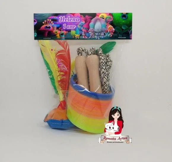 Kit Boa Infância Personalizado Trolls