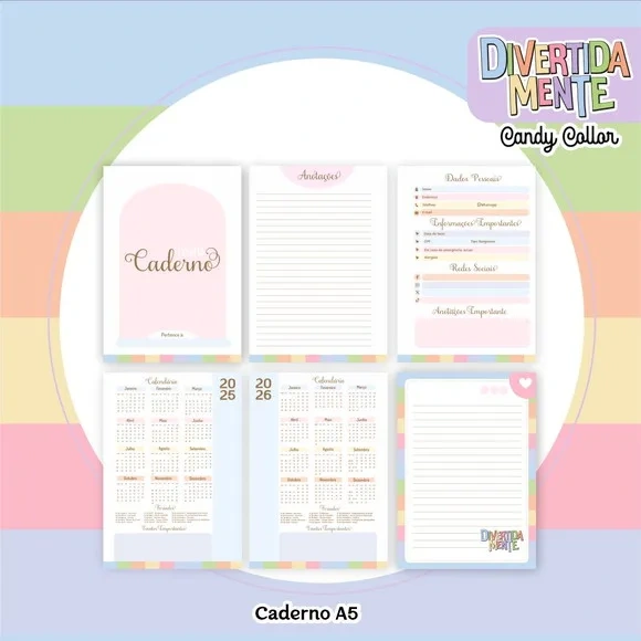 Caderno ou Agenda Personalizada