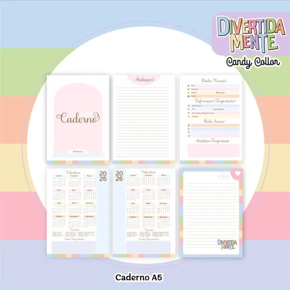 Caderno ou Agenda Personalizada