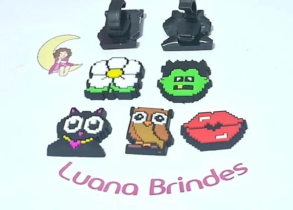 Pins para Cadarço Minecraft Pacote com 5 Unidades Variados
