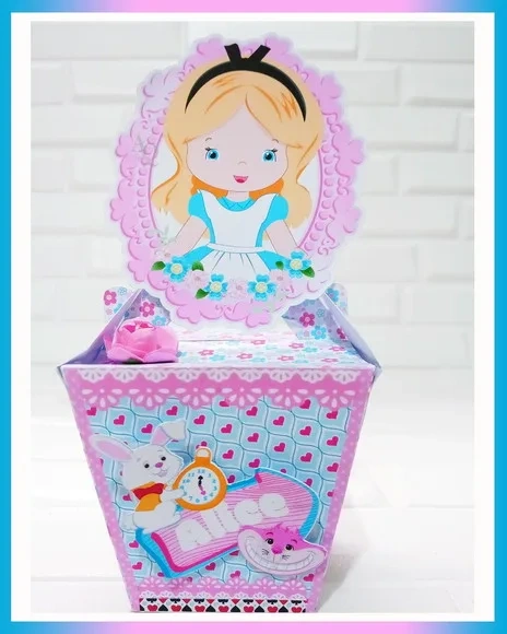 Kit 60 Lembrancinhas - Alice