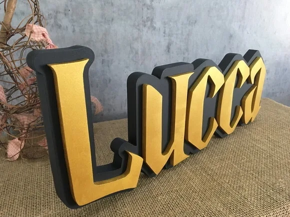 HARRY POTTER Letras Decorativas De Mesa