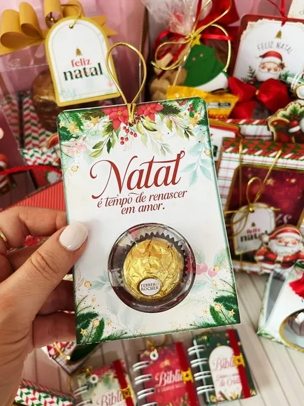 Card Natal com Blister - Não Acompanha Doce