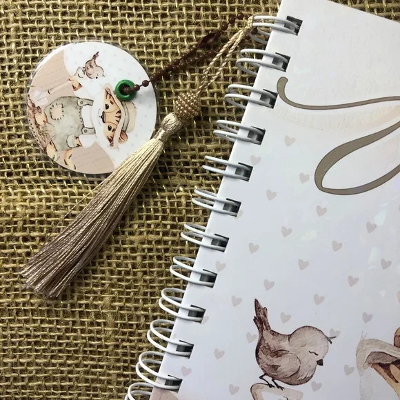 Caderneta de Saúde / Vacinação Personalizada Tigre Vintage