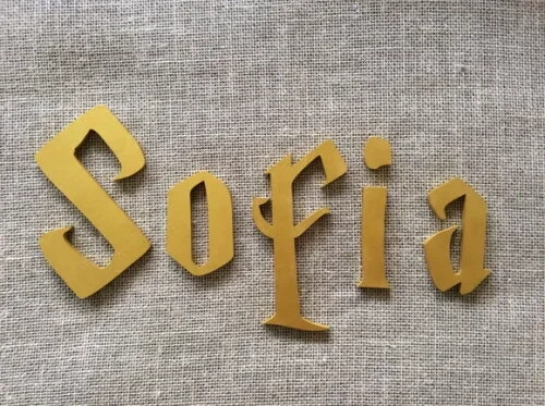 HARRY POTTER Letras Decorativas De Parede