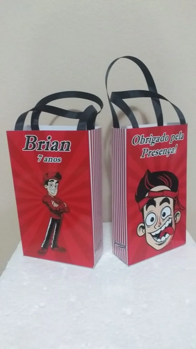 Sacolinhas Personalizadas Enaldinho para Lembrancinhas