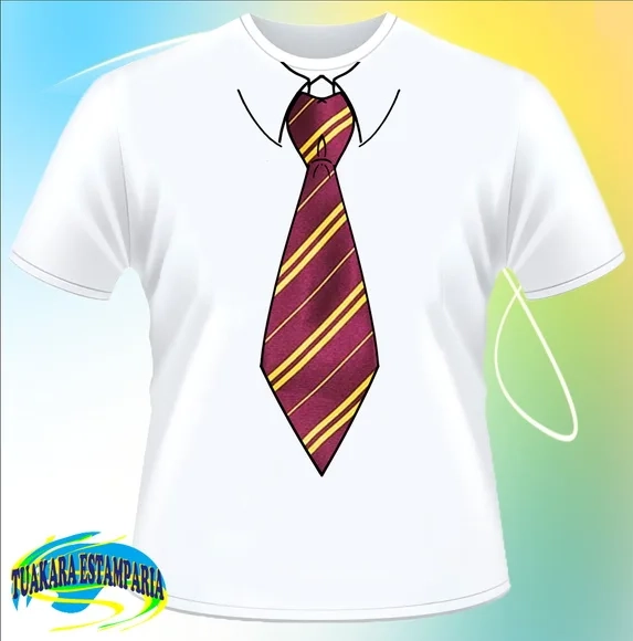 Camiseta Gravata Harry Potter