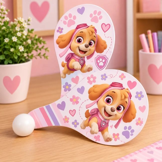Kit Raquete Personalizada Todos os Temas – Diversão Infantil