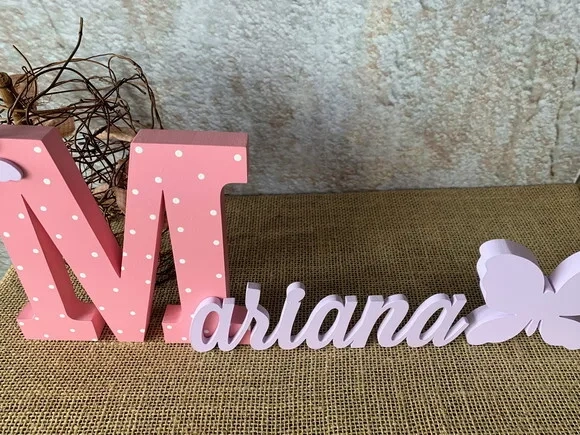 Jardim Encantado - Nomes Personalizados + Borboleta