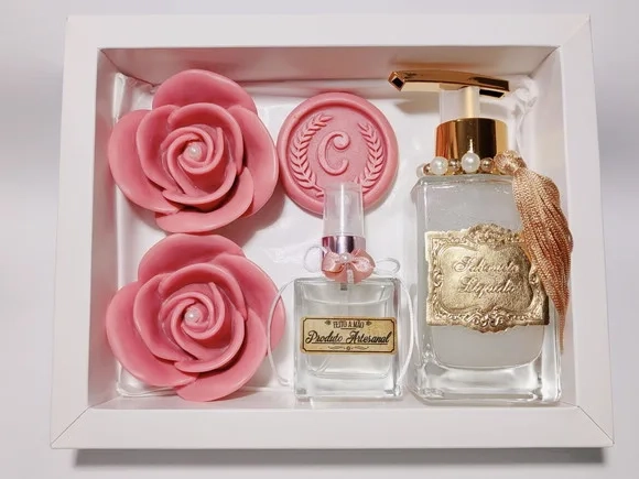 Presente Personalizado, Sabonete Líquido com Home Spray