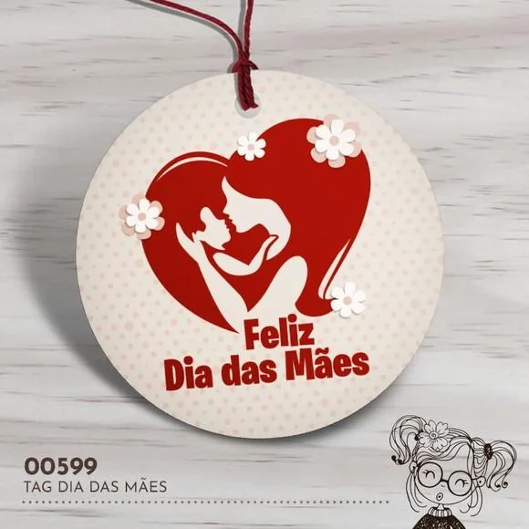 Tag Redonda Dia das Mães - 00599