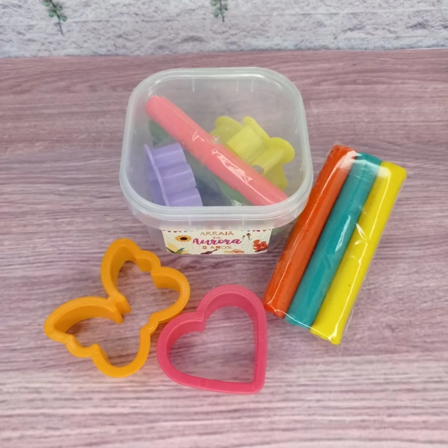 15 kit Massinha no Pote Personalizado - Arraial - Festa Junina - Festa Junina - Trabalhamos com qualquer tema - Informar tema no chat