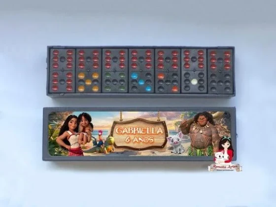 Dominó Personalizado Moana 2