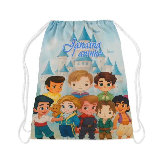 Mochilinha personalizada Princesas Baby
