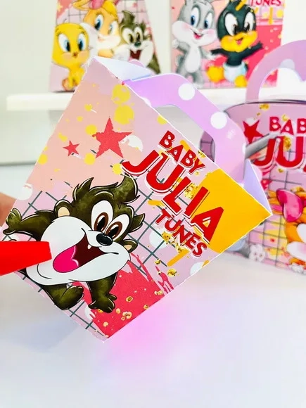 Kit 60 Lembrancinhas Looney Tunes