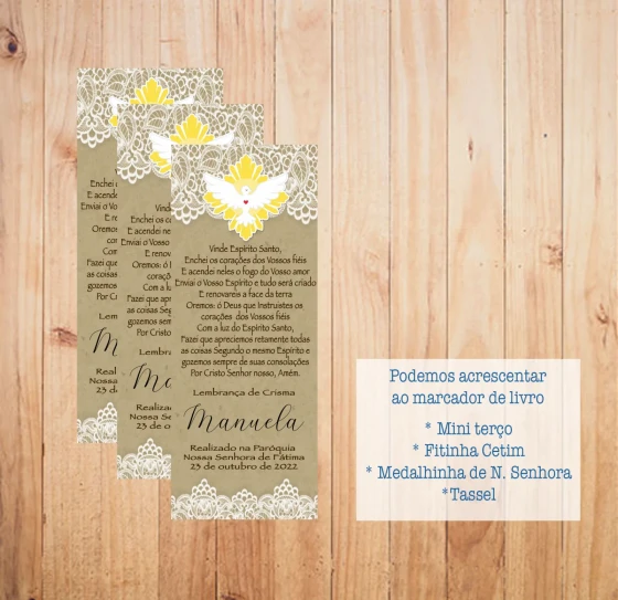 Marcador página de crisma