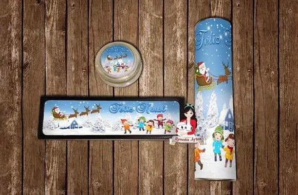 Kit Jogos Personalizado de Natal