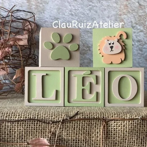 Cubos Ts 6x6cm Safari