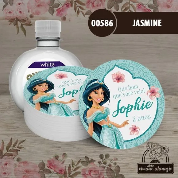 Adesivo Água Ouro Fino Jasmine - 00586