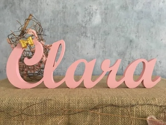 Letras de MDF -Nomes