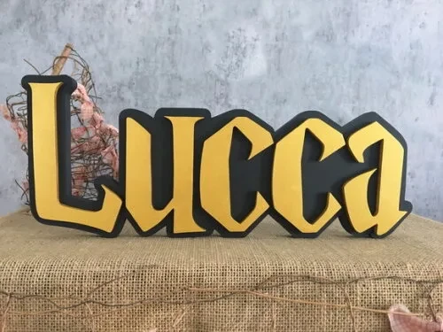HARRY POTTER Letras Decorativas De Mesa