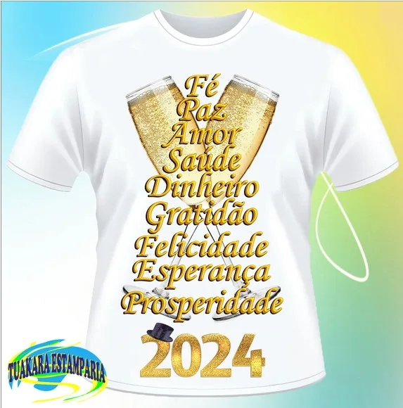 Camiseta Ano Novo 2024 - 07
