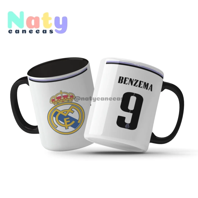 Caneca Personalizada Futebol Real Madrid
