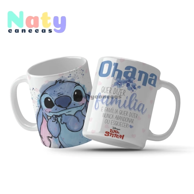 Caneca Personalizada Ohana