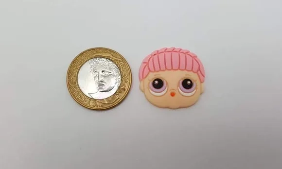 Aplique da LOL Emborrachado de 2,7cm
