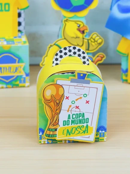 Kit 60 Lembrancinhas Copa do Mundo