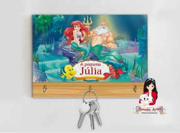 Porta Chaves Personalizado Ariel