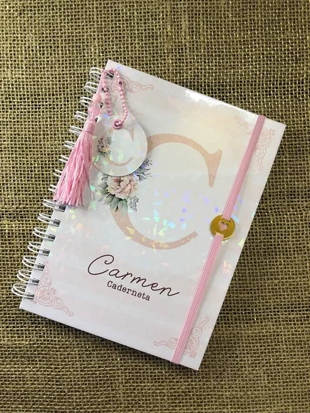 Caderneta de Saúde / Vacinação Personalizada - Clean Rosa