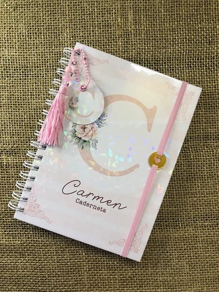 Caderneta de Saúde / Vacinação Personalizada - Clean Rosa