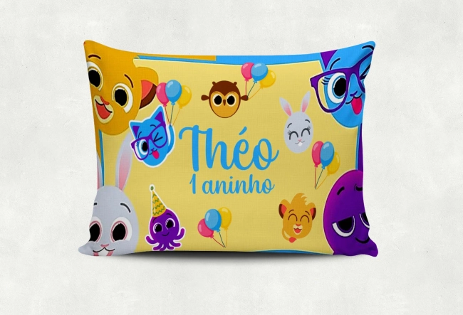 Almofadinha personalizada bolofofos