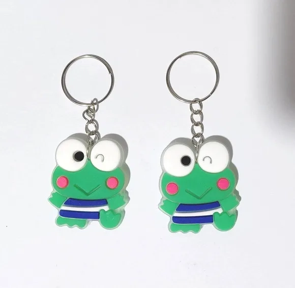 Chaveiro Hello Kitty, Melody e Keroppi Pacote com 6 Unidades
