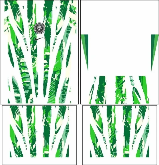 Arte Vetor Camisa Nigeria Femenino Visita 2025