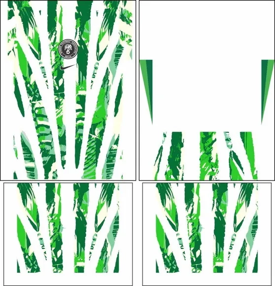 Arte Vetor Camisa Nigeria Femenino Visita 2025