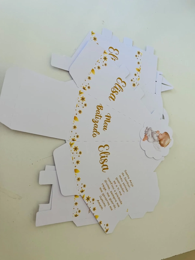 kit 15 Caixas  Básica Lembrancinhas Batismo Crisma Primeira Eucaristia Menino e Menina