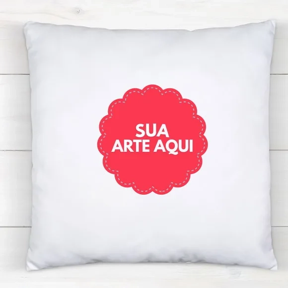 Almofada Personalizada 35x35cm com Enchimento