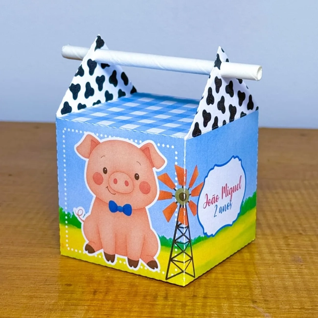 PEGUE E MONTE - Kit Festa FAZENDINHA MENINO - Decoração de Festa | Lembrancinhas | Aniversário | Personalizados