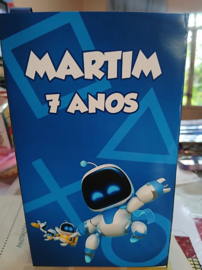 Sacolinha Personalizada para Lembrancinha Astro Boot