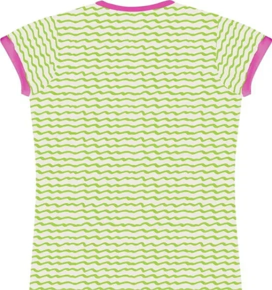 Camiseta Infantil Feminina Menina no Jardim