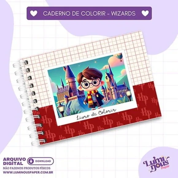 Livro de Colorir A5 50 Folhas